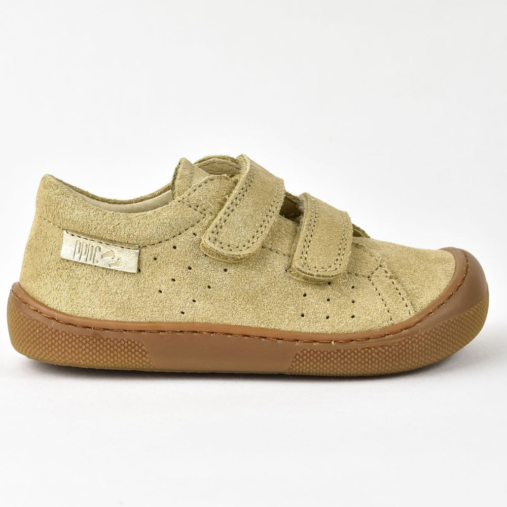 Naturino Barefoot Rabir Velcros Glitter Platinium