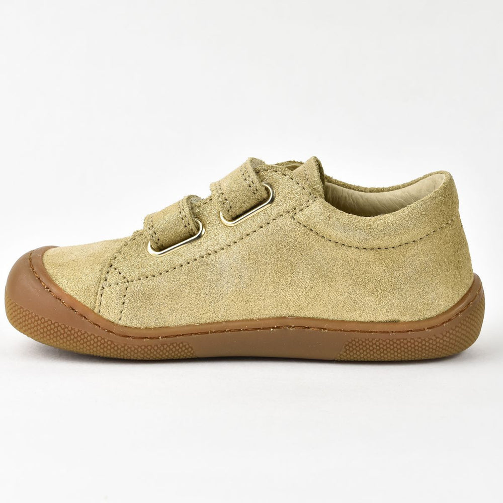 Naturino Barefoot Rabir Velcros Glitter Platinium