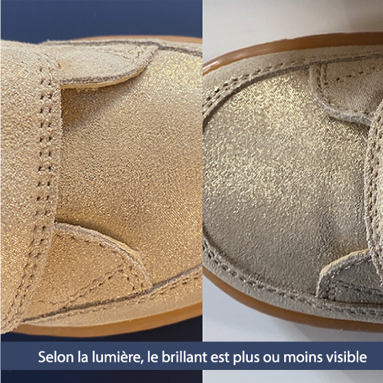 Naturino Kids Lilox Suede Glitter Platinium