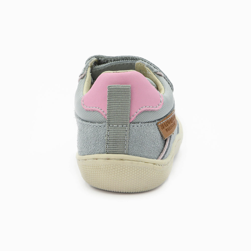 Naturino Barefoot Eksy Grey Pink Happy Pink