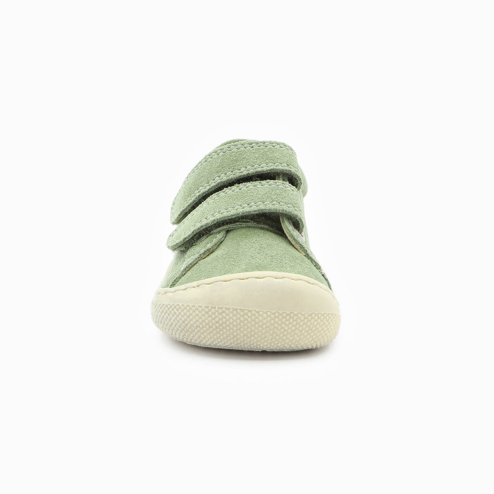 Naturino Barefoot Orec Low Velcros Bone Leaf Grey