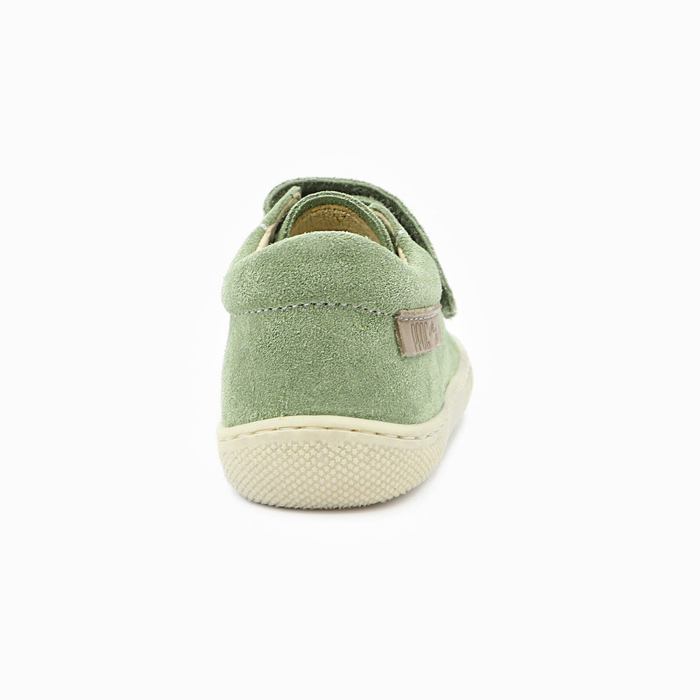 Naturino Barefoot Orec Low Velcros Bone Leaf Grey