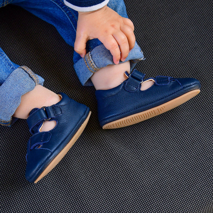 Froddo Prewalkers Barefoot Sandal Dark Blue