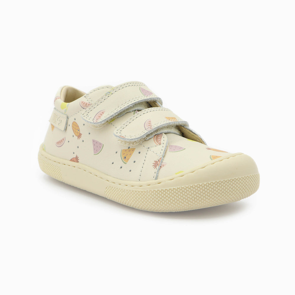Naturino Barefoot Rabir Velcros Mixed Fruits Milk