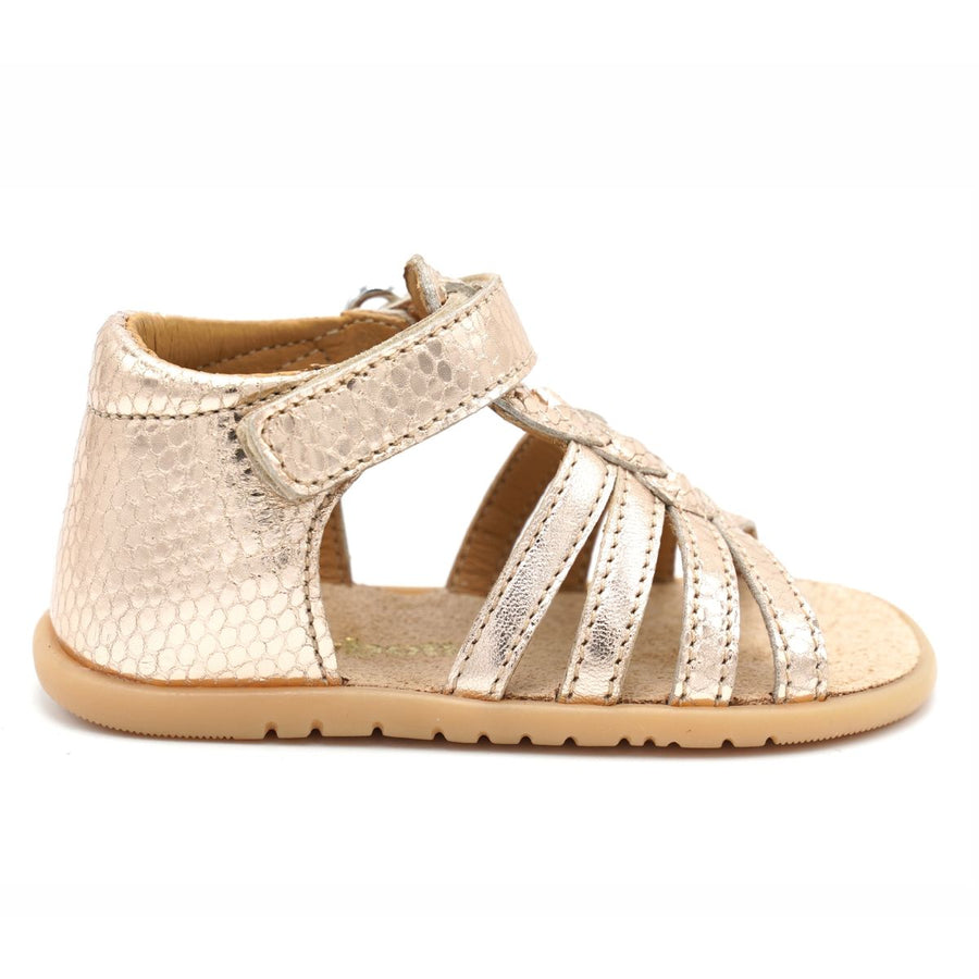 Babybotte barefoot Tourbillon Velcros Rose