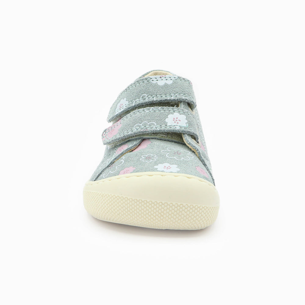 Naturino Barefoot Rabir Velcros Luchy Daisies Sage