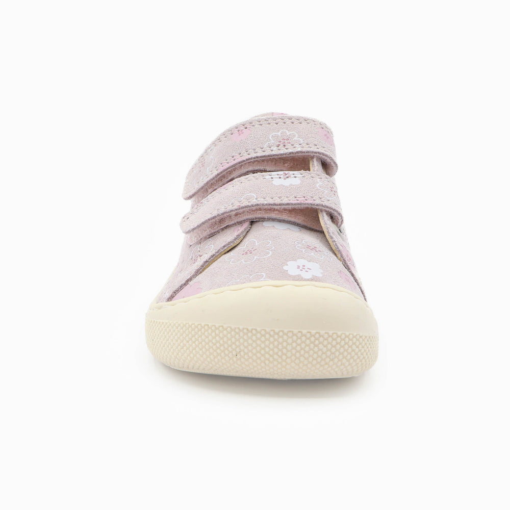 Naturino Barefoot Rabir Velcros Luchy Daisies Cipria