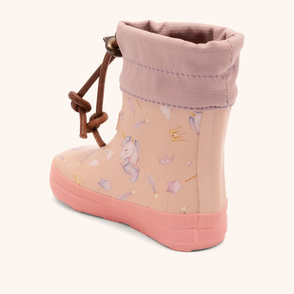 Bisgaard Barefoot botas térmicas de goma Unicornio
