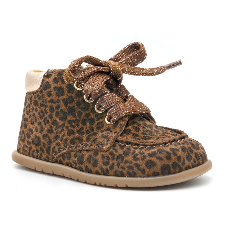 Babybotte barefoot Derbies Zip Leopard