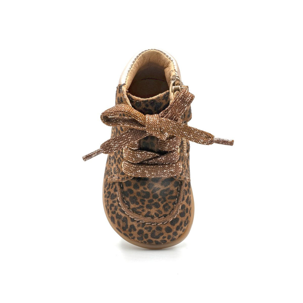 Babybotte barefoot Derbies Zip Leopard