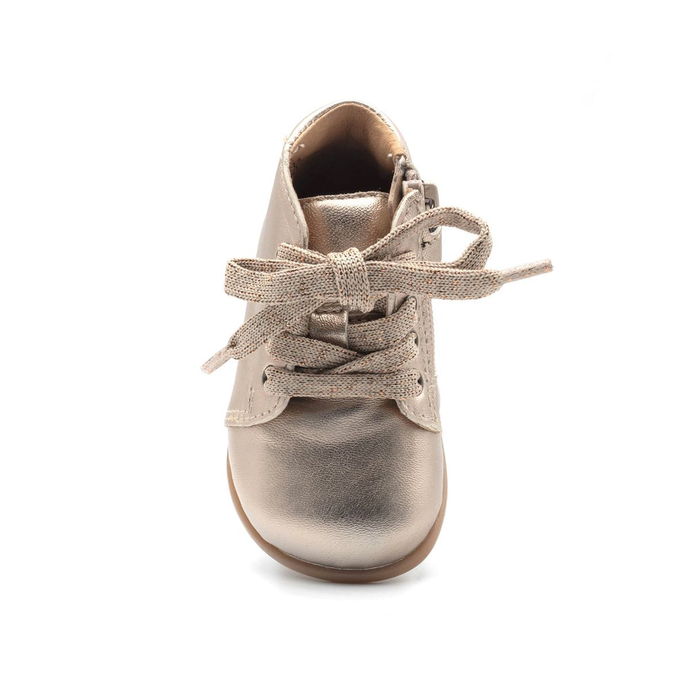 Babybotte barefoot Fredy Zip Laminato Platino