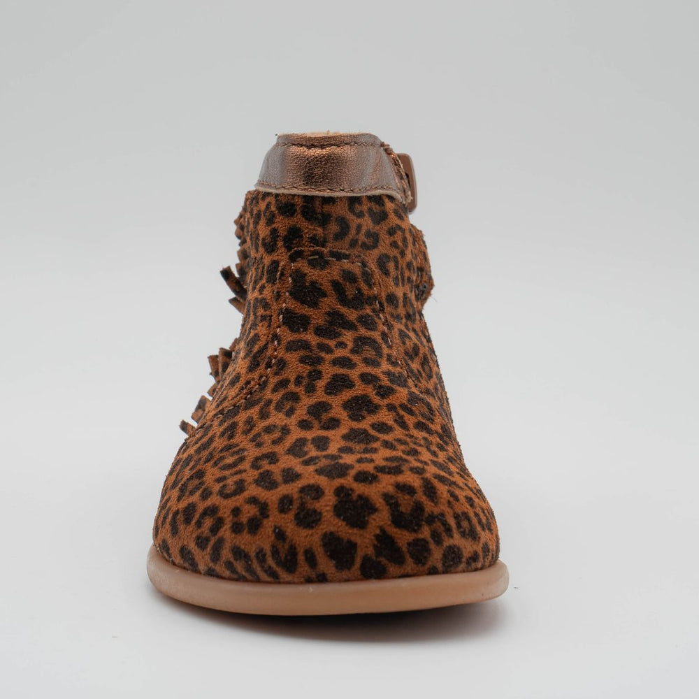 Babybotte barefoot Anoki Boot Franges Leopard