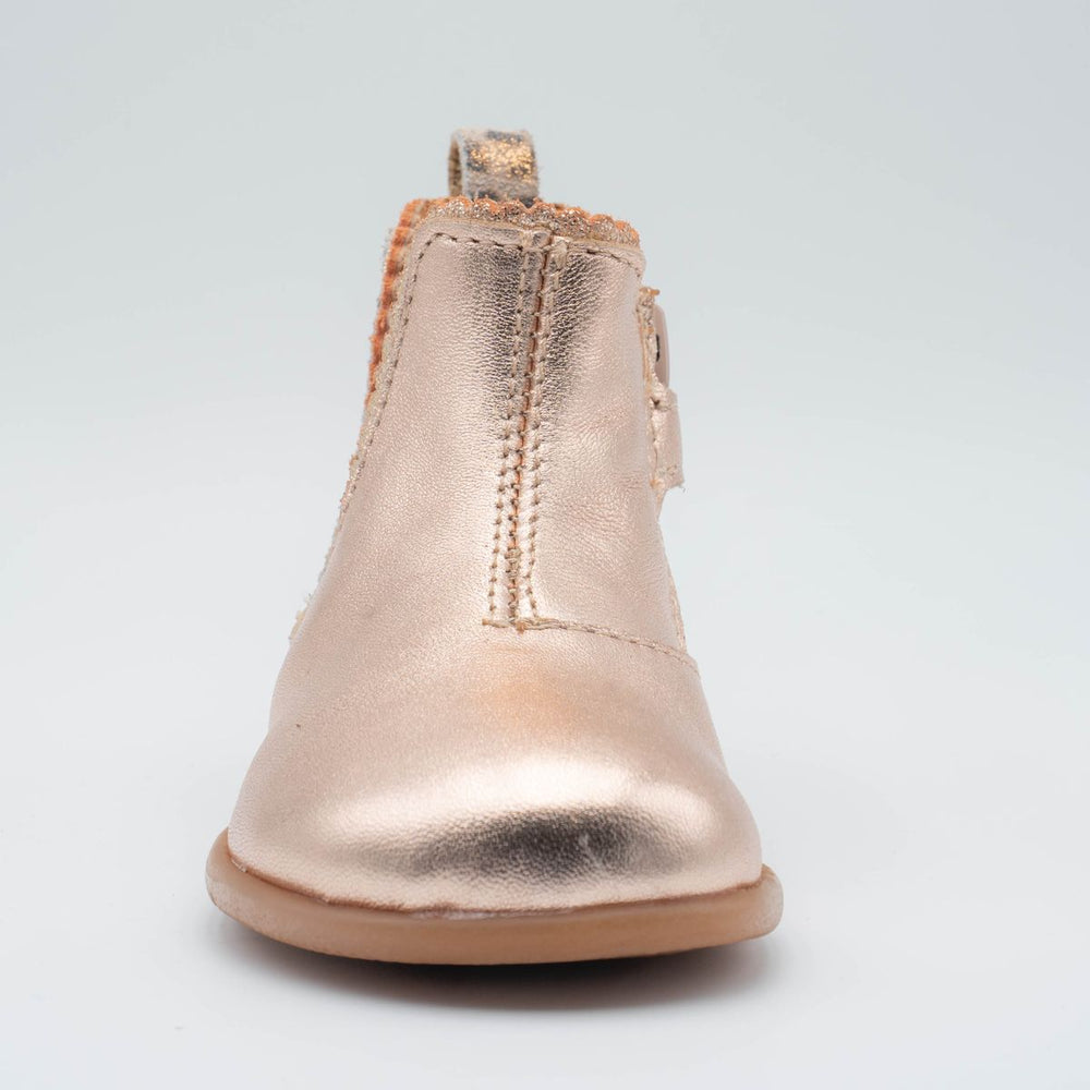Babybotte barefoot Alisia Laminato Rose Gold Leopard