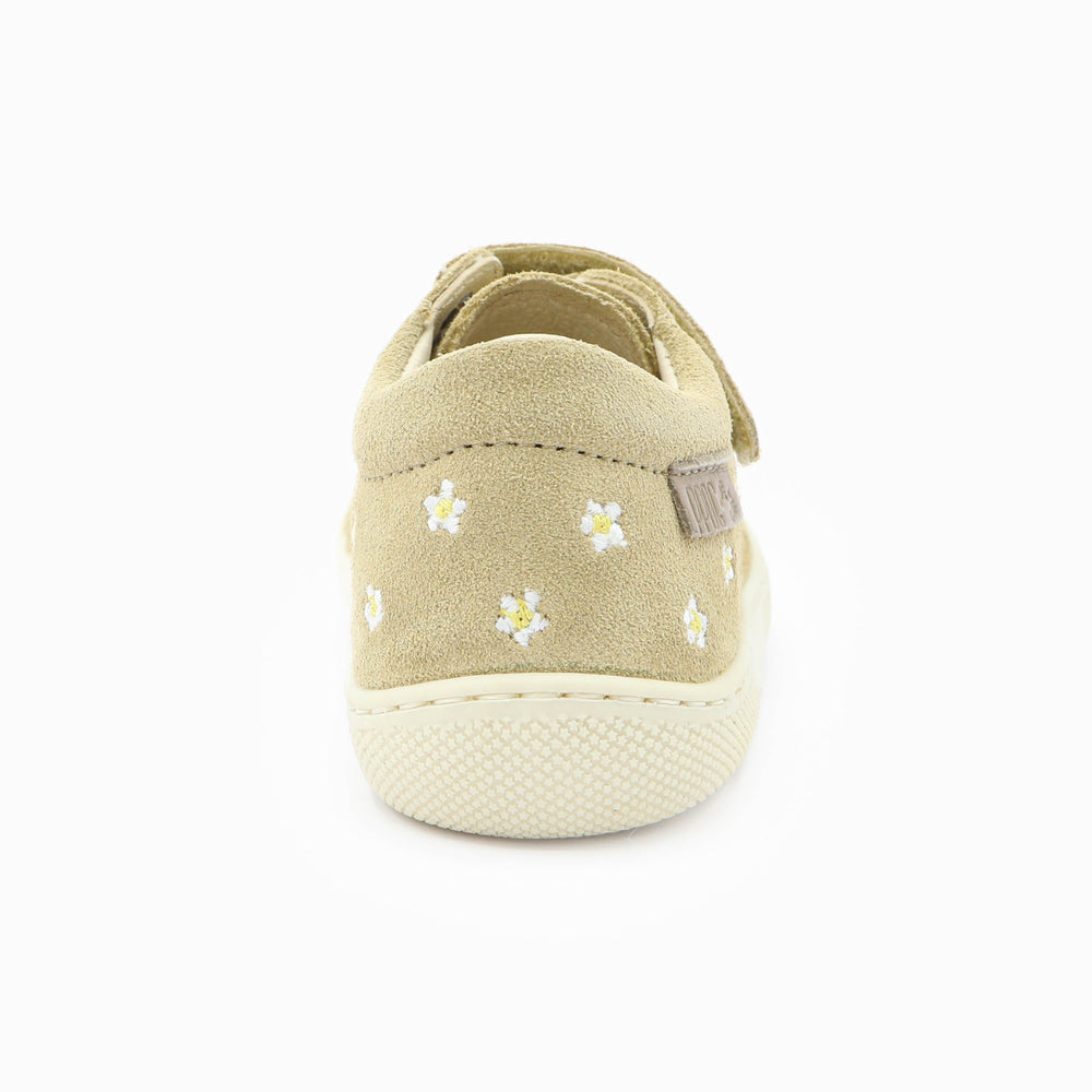 Naturino Barefoot Rabir Velcros Daisies Sand