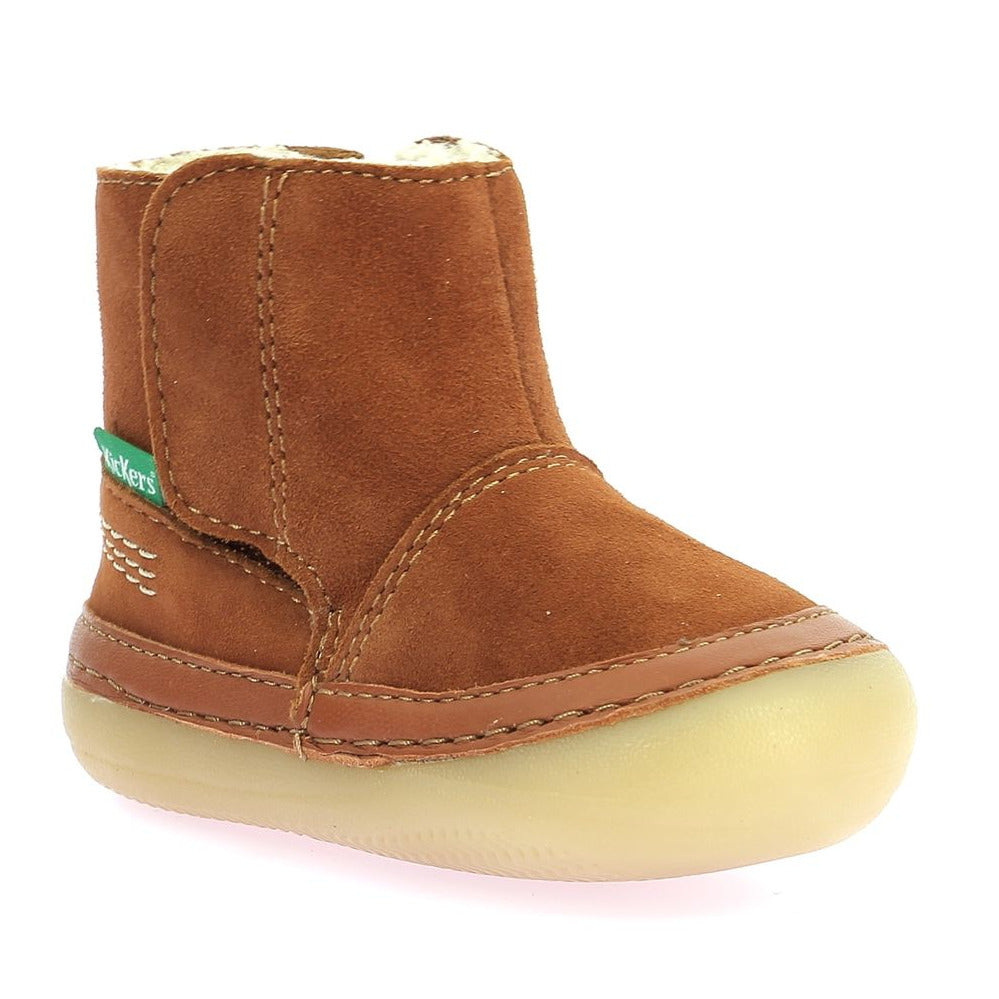 Kickers Sokifaune Botines Camel