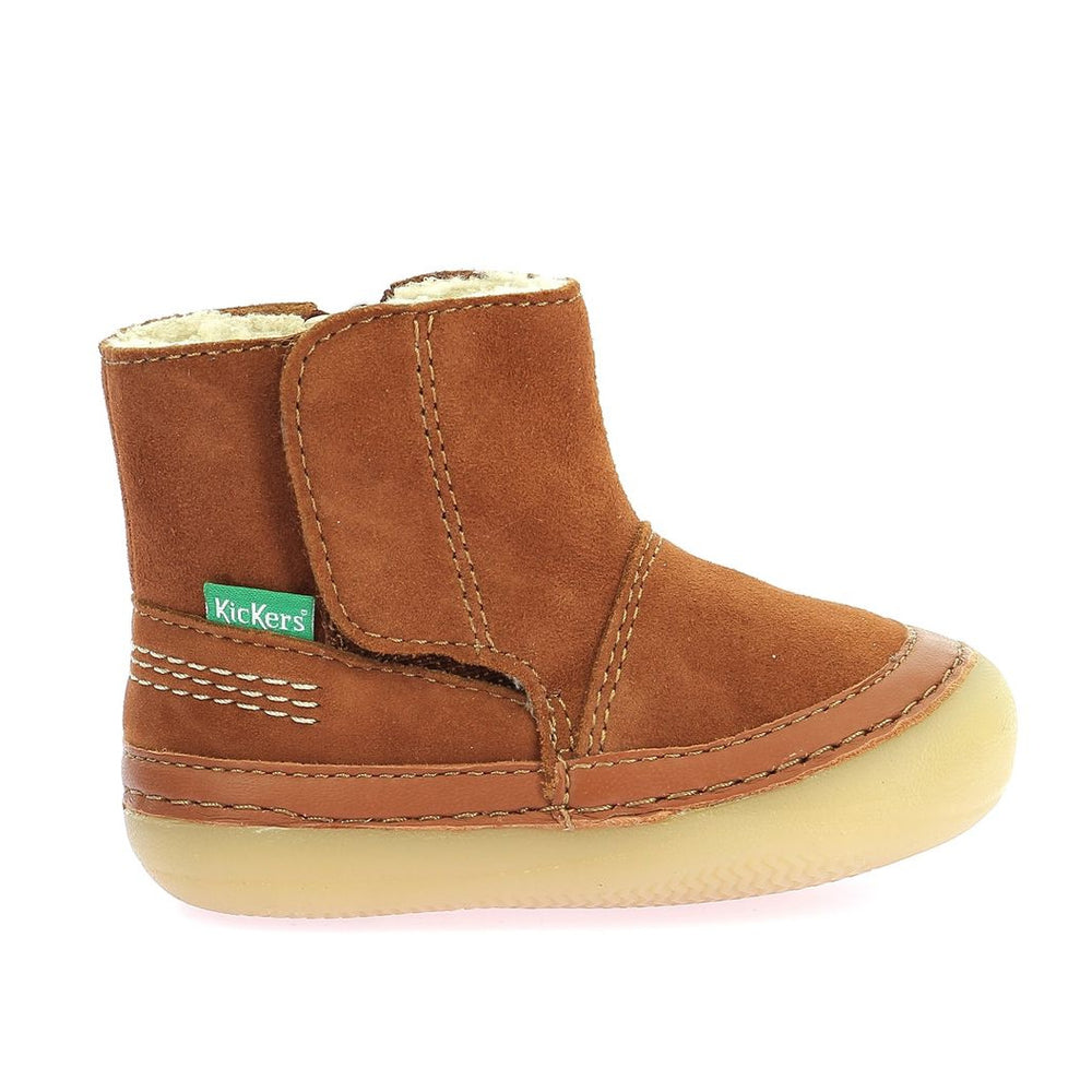 Kickers Sokifaune Botines Camel