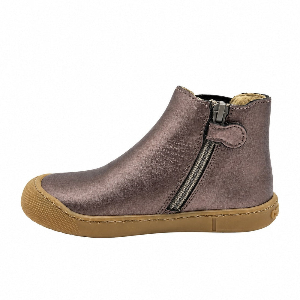 Acebos Barefoot Botin Flash Taupe