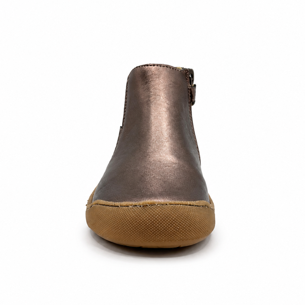 Acebos Barefoot Botin Flash Taupe