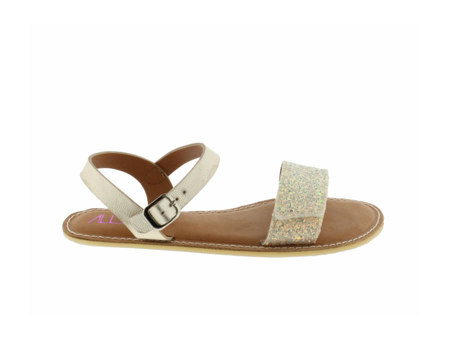 Acebos Barefoot Sandales AllShe Egda Platino