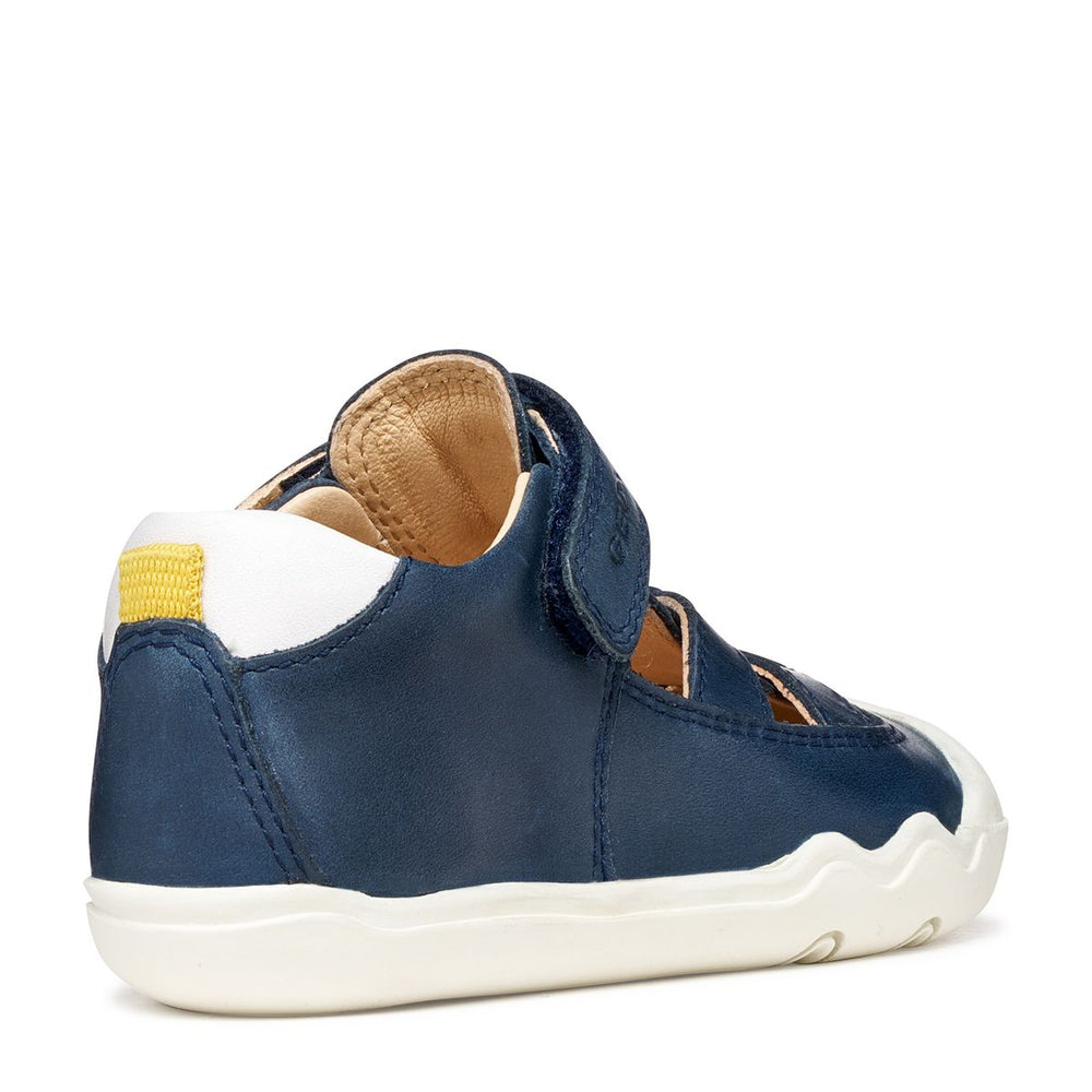 Geox Barefoot Steppieup Sandales Navy White