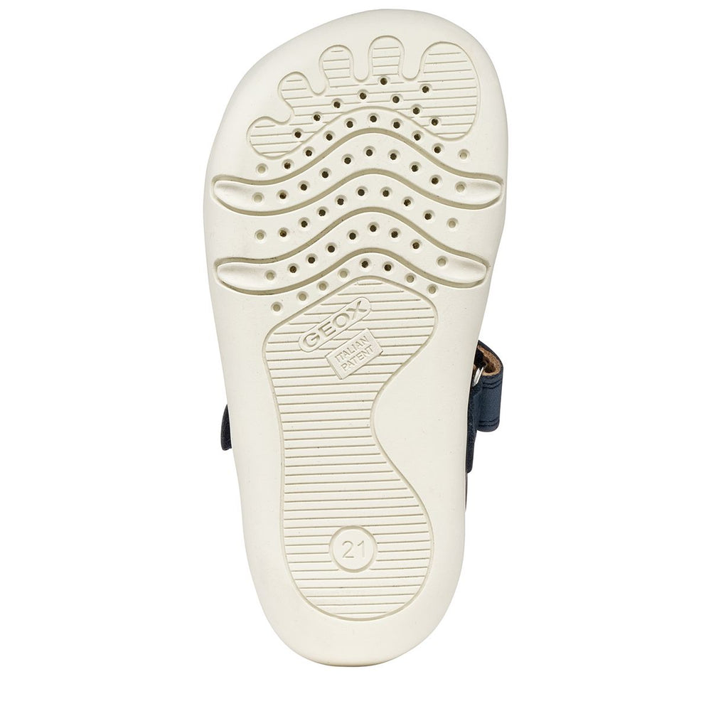 Geox Barefoot Steppieup Sandales Navy White