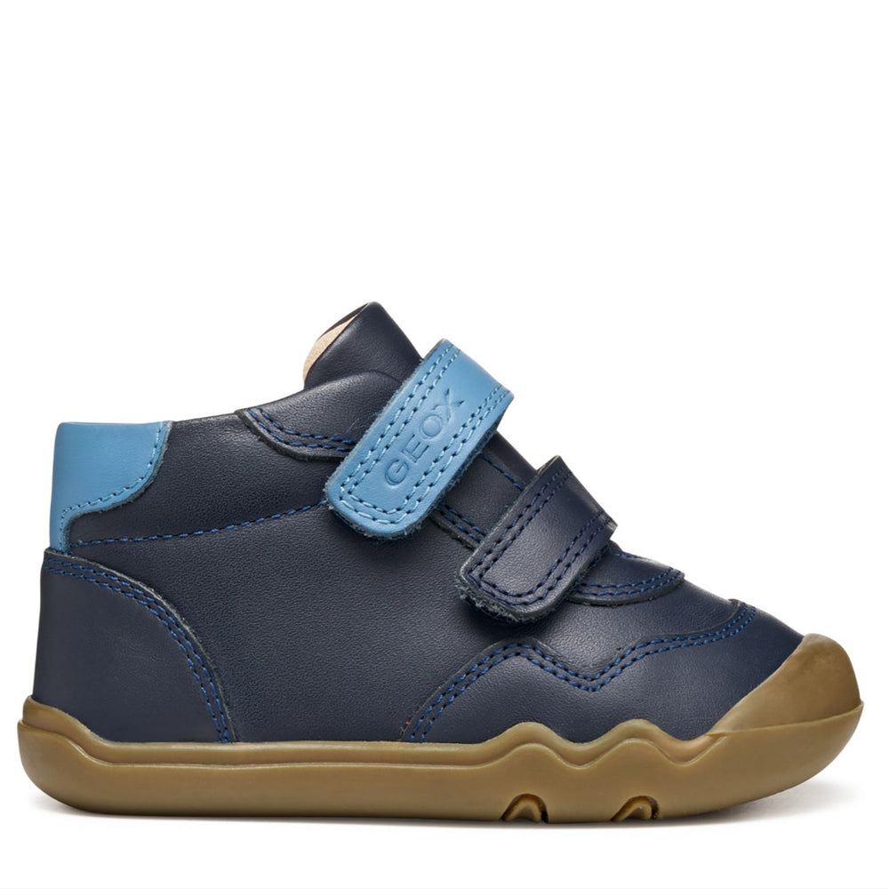Geox Barefoot Steppieup High Marino cielo