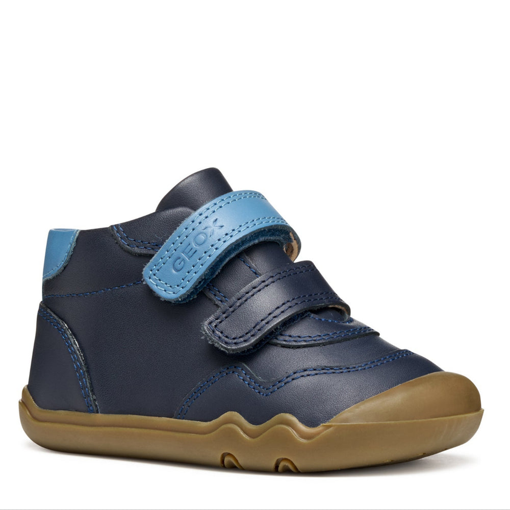 Geox Barefoot Steppieup High Marino cielo