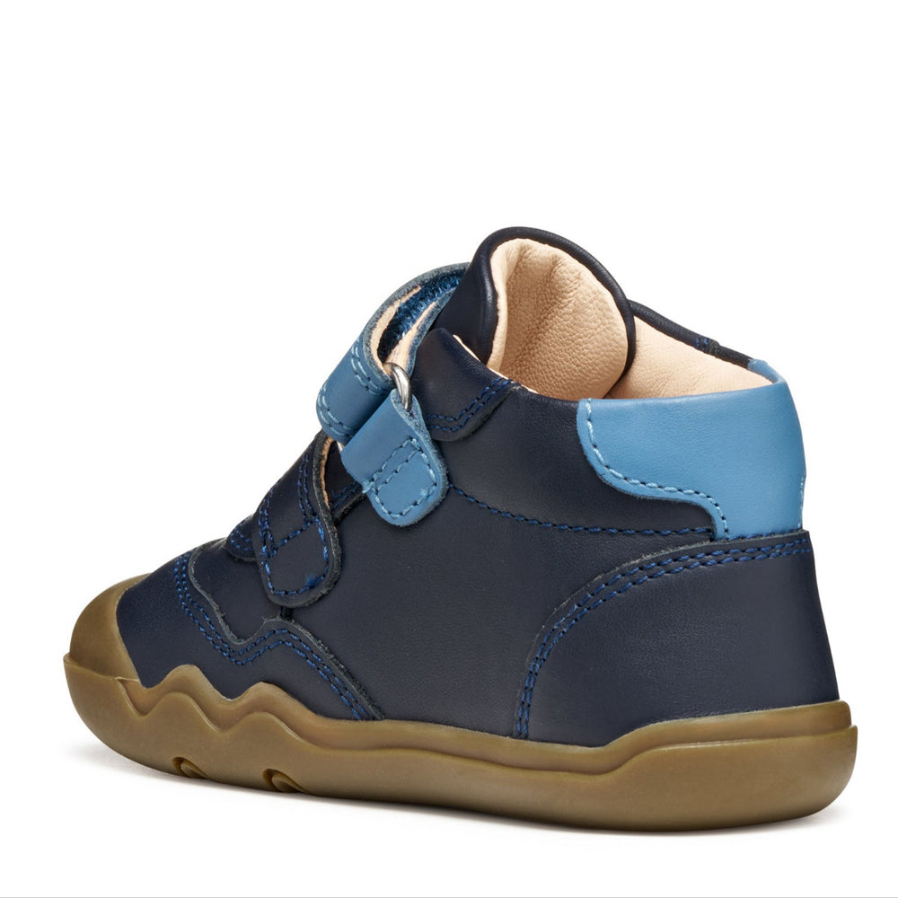 Geox Barefoot Steppieup High Marino cielo