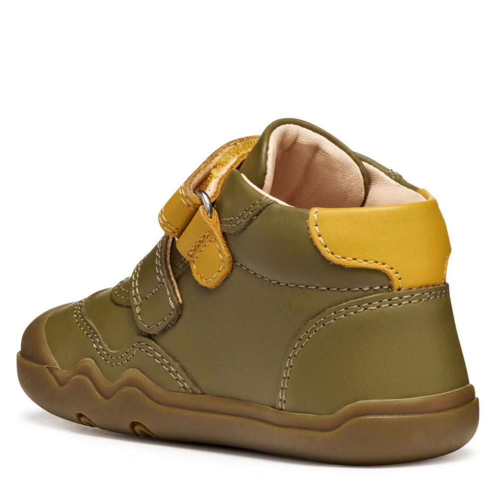 Geox Barefoot Steppieup High Pistacho Zucca