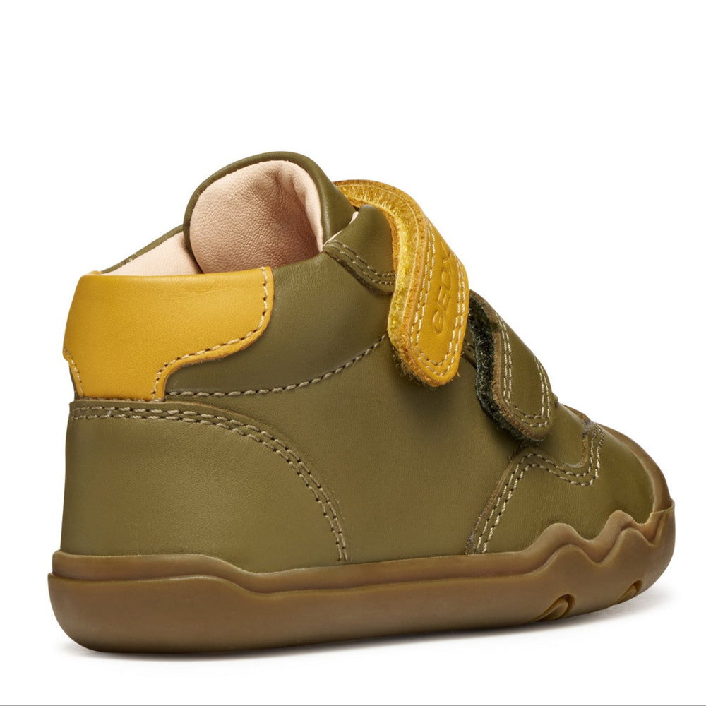 Geox Barefoot Steppieup High Pistacho Zucca