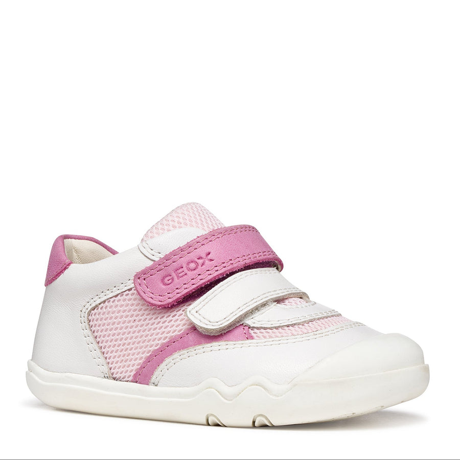 Geox Barefoot Steppieup Color White Pink