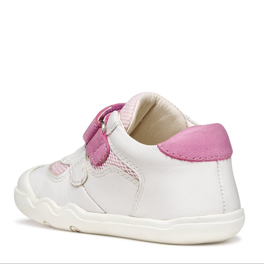 Geox Barefoot Steppieup Color White Pink