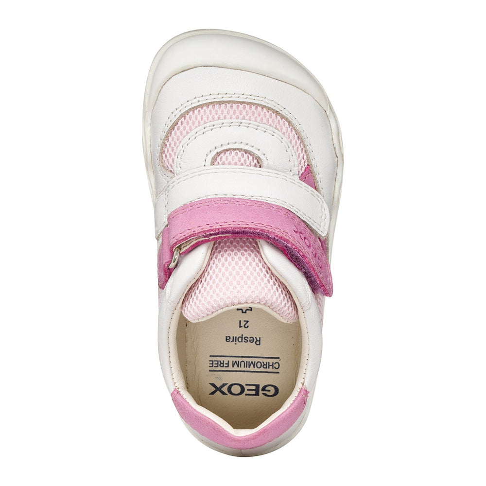 Geox Barefoot Steppieup Color White Pink