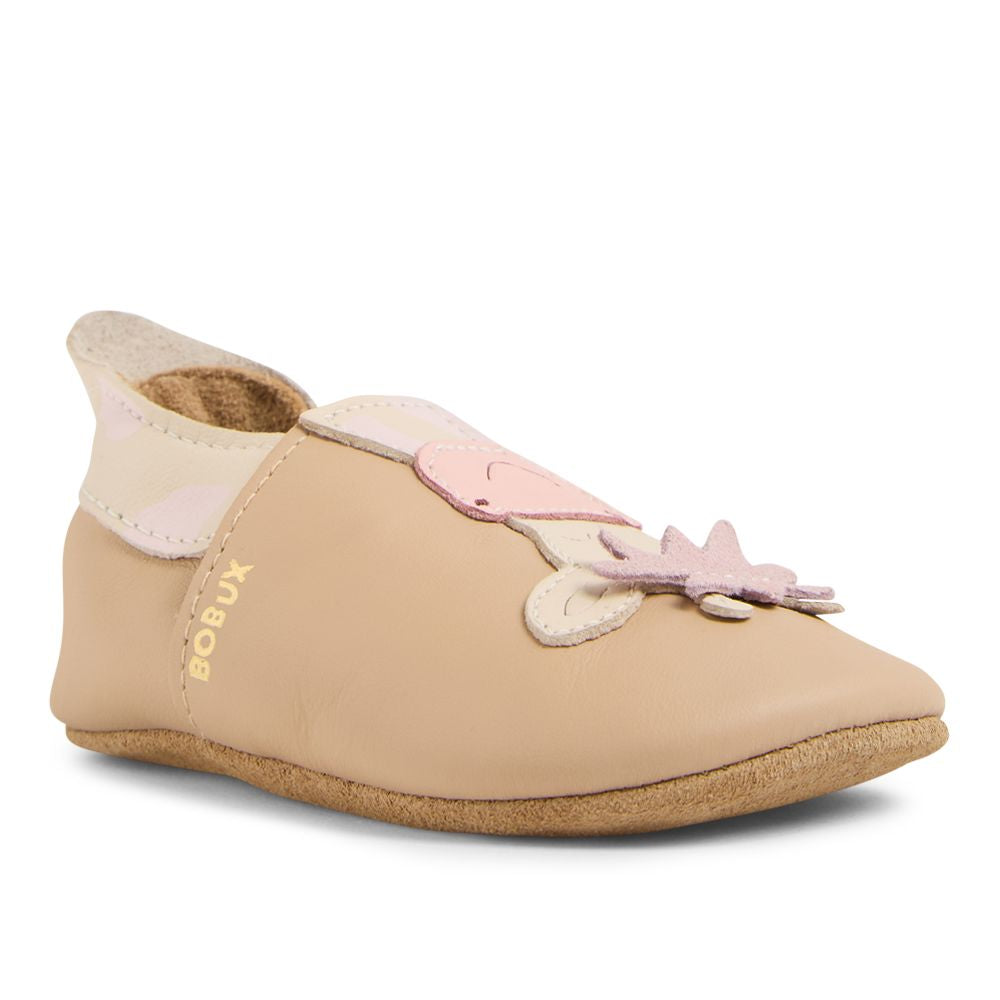 Bobux Chaussons Giraffe Beige