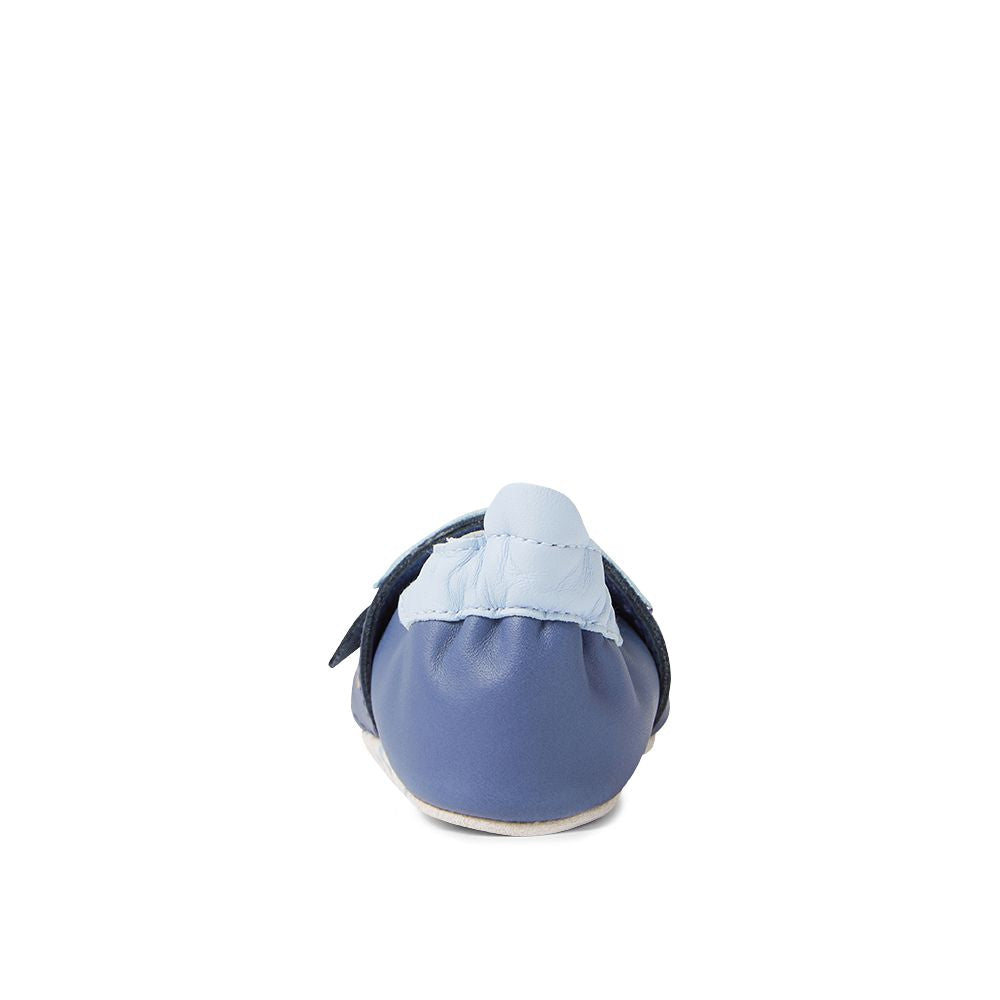 Bobux Pantuflas Whale Blue Indigo