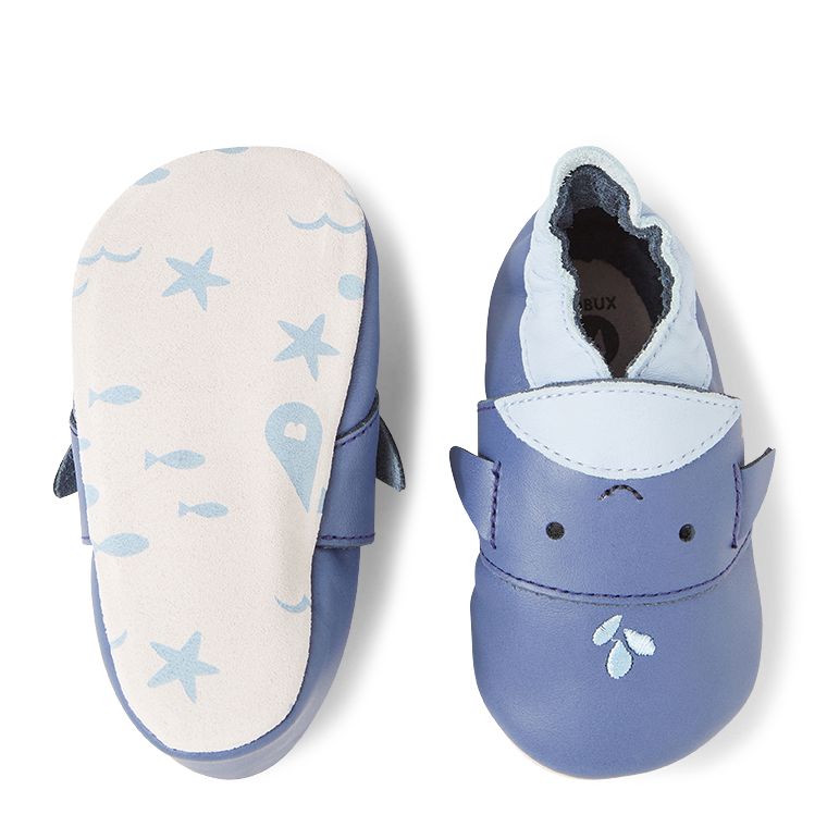 Bobux Chaussons Whale Blue Indigo