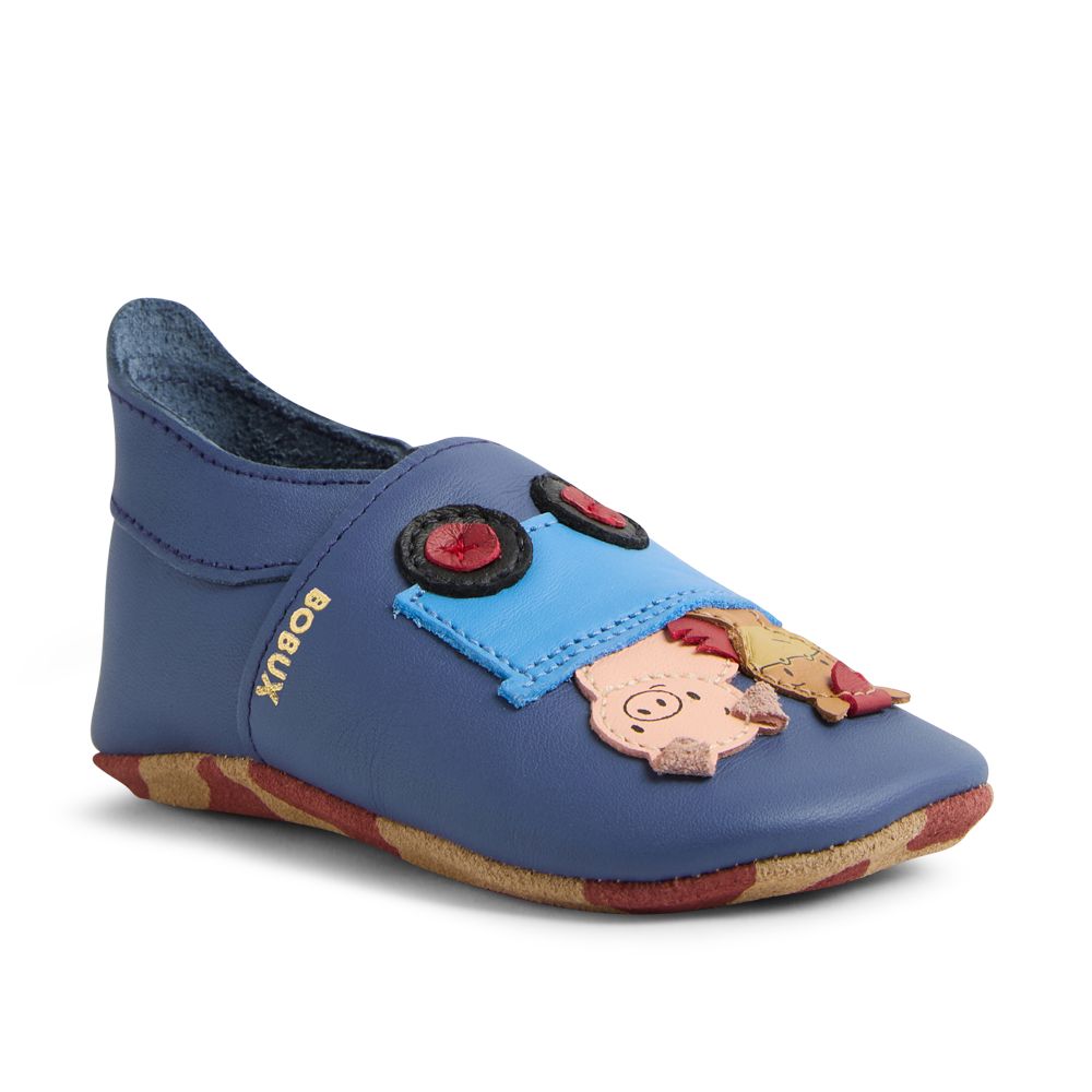 Bobux Pantuflas Rusty Ride Blue Indigo