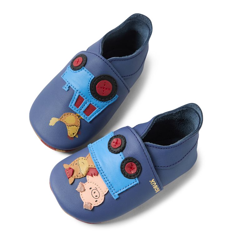 Bobux Pantuflas Rusty Ride Blue Indigo