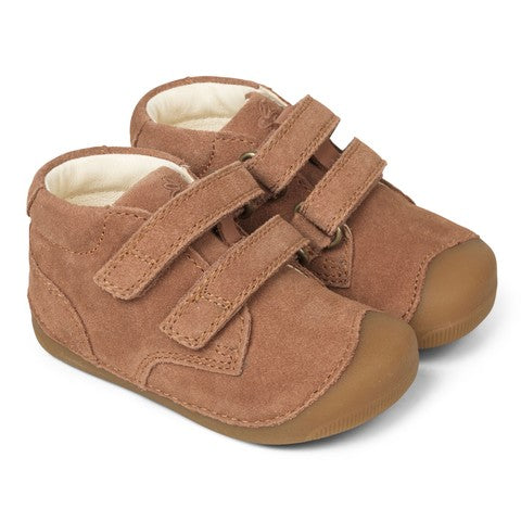 Bundgaard Petit Strap Barefoot Cognac Suede