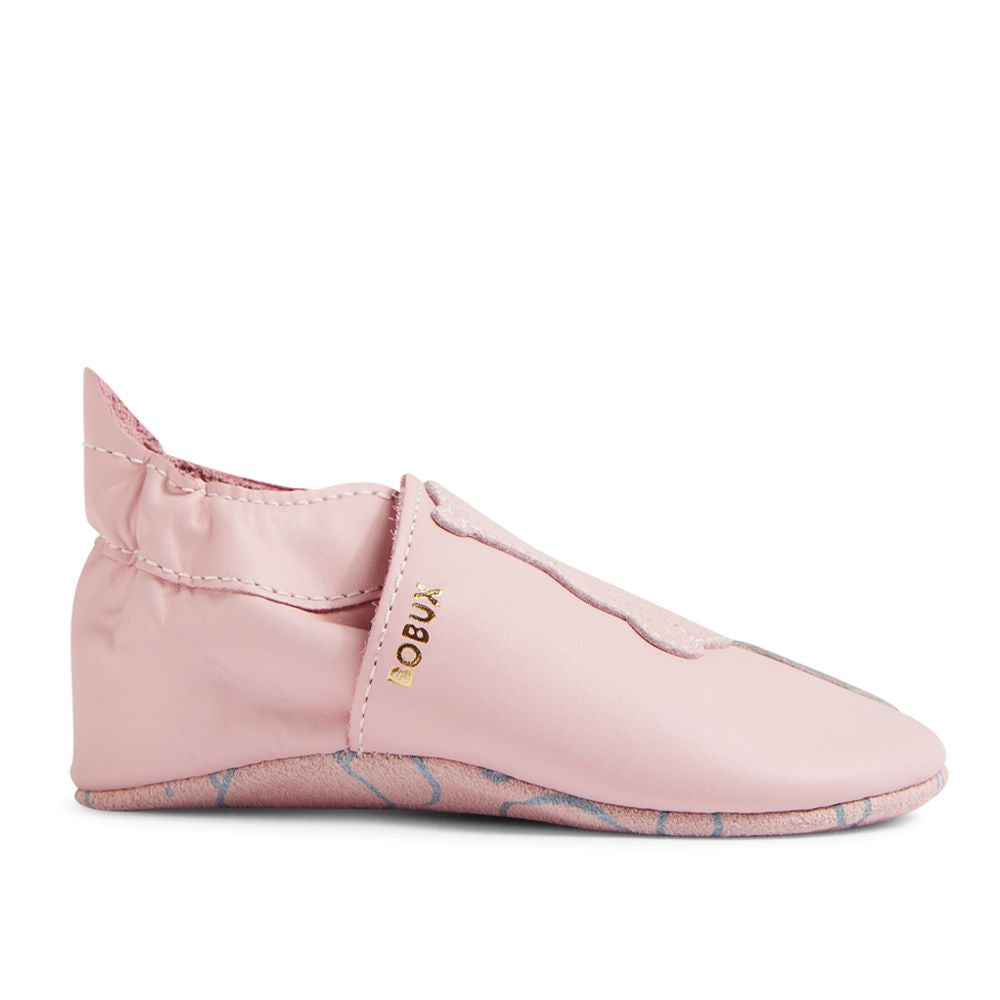 Bobux Chaussons Teddy Ballet Pink