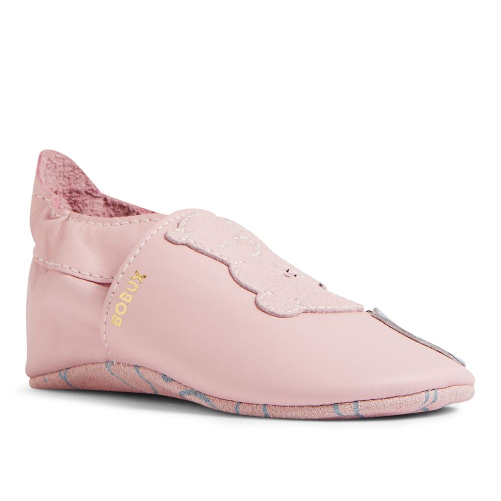 Bobux Chaussons Teddy Ballet Pink