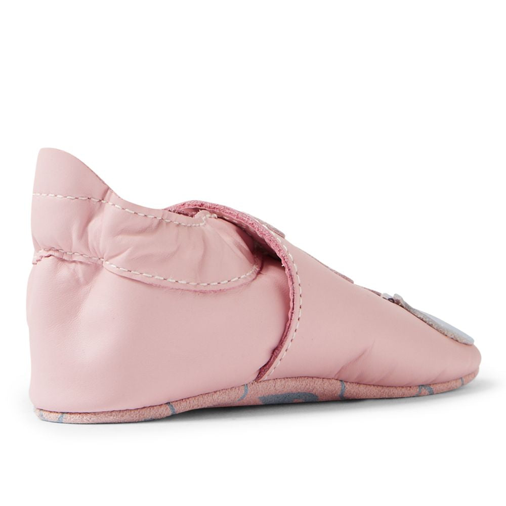 Bobux Chaussons Teddy Ballet Pink