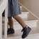 Babybotte barefoot Derbies Zip Confetti Blue Paillettes