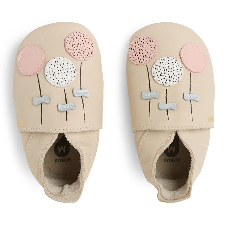 Bobux Chaussons Balloons Milk