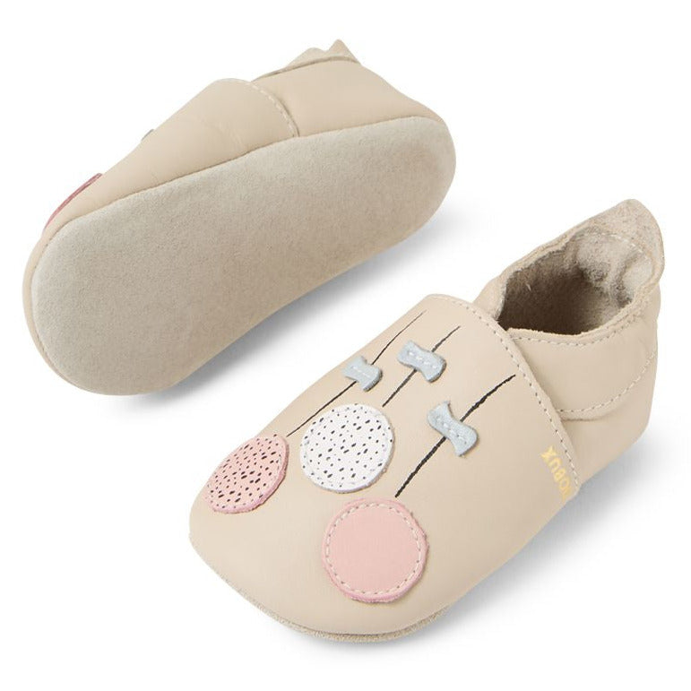 Bobux Chaussons Balloons Milk