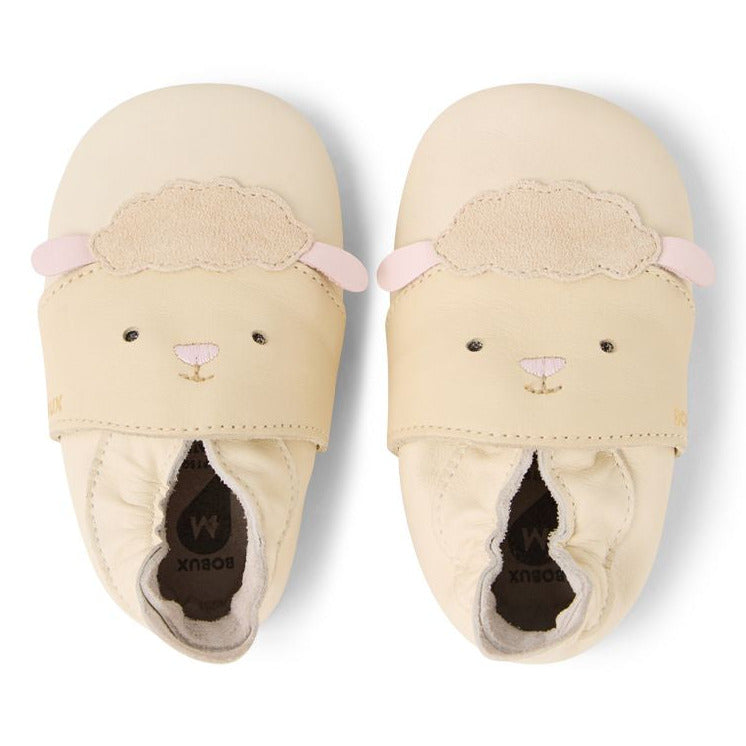 Bobux Chaussons Binky Sheep White