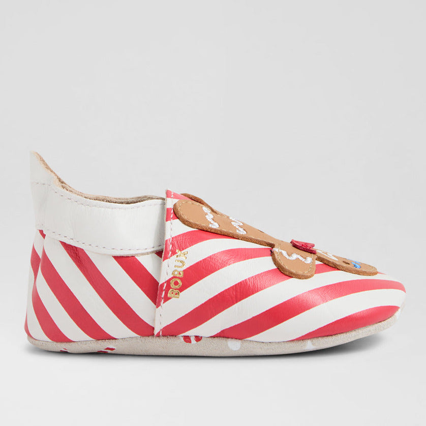 Bobux Chaussons Gingy White Poppy