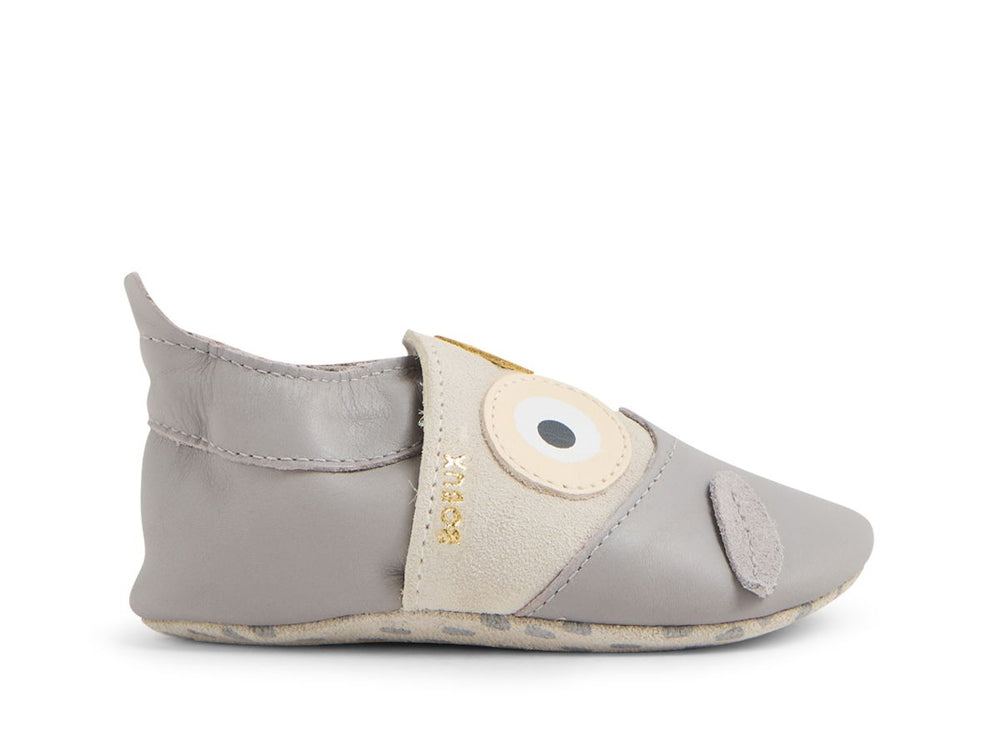 Bobux Chaussons Hootie Grey Gull