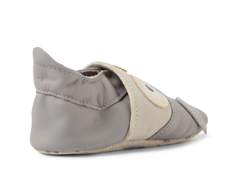 Bobux Chaussons Hootie Grey Gull