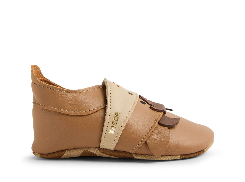 Bobux Pantuflas Mooley Cow Caramel